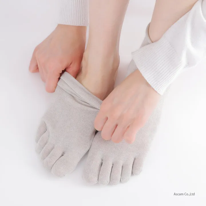 SUMI.LAB 極薄インナー五本指ソックス