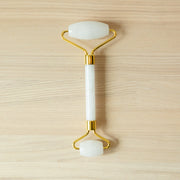 Double Head Jade Roller (ホワイトクォーツ)