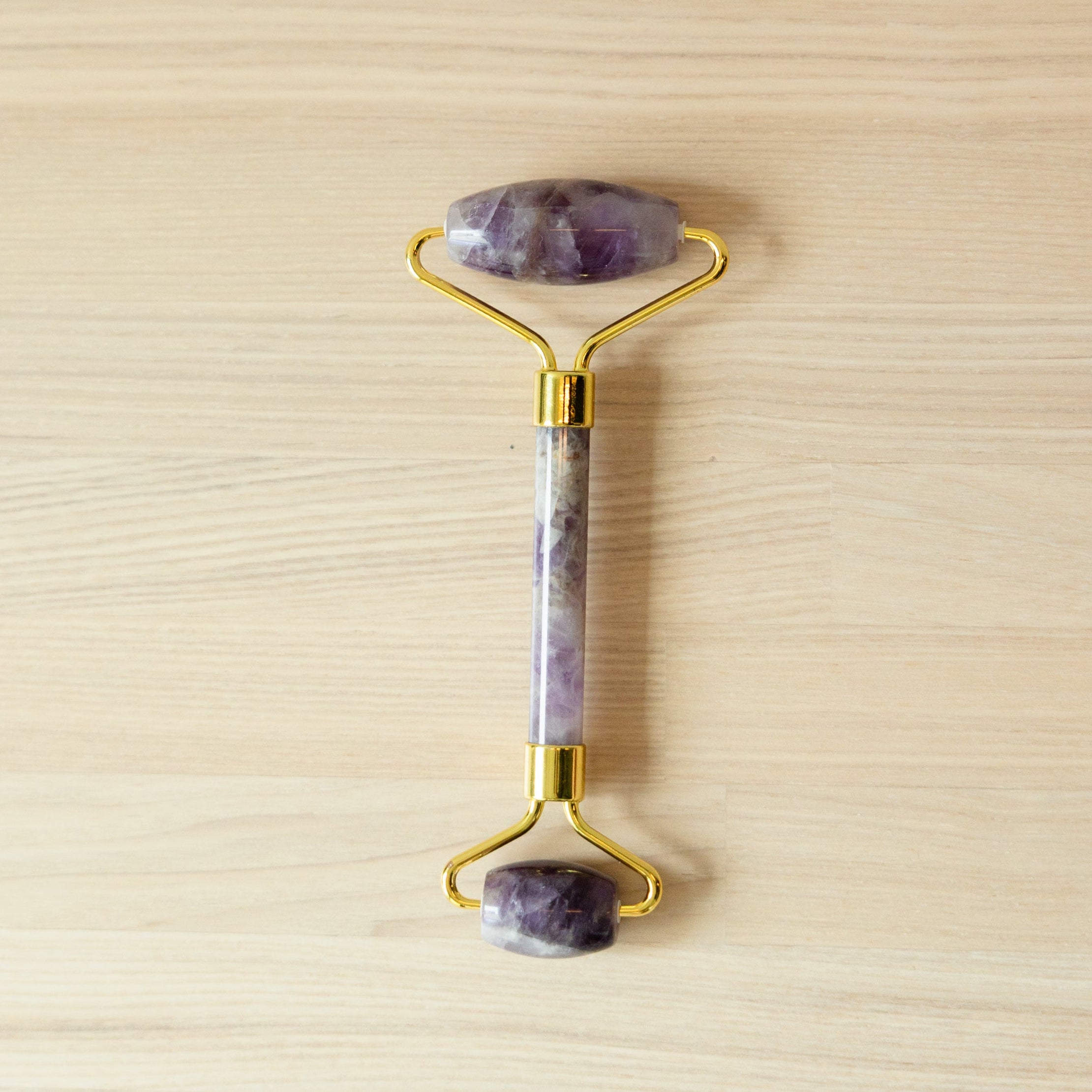 Double Head Jade Roller (アメジスト)