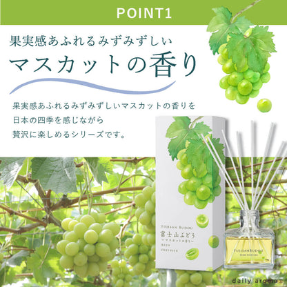 リードディフューザー ≪富士山ぶどう≫