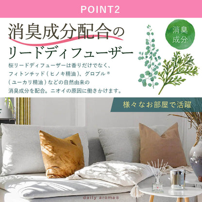 リードディフューザー ≪さくら≫