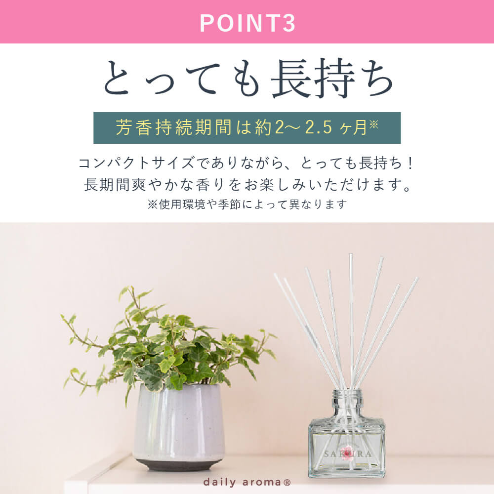 リードディフューザー ≪さくら≫
