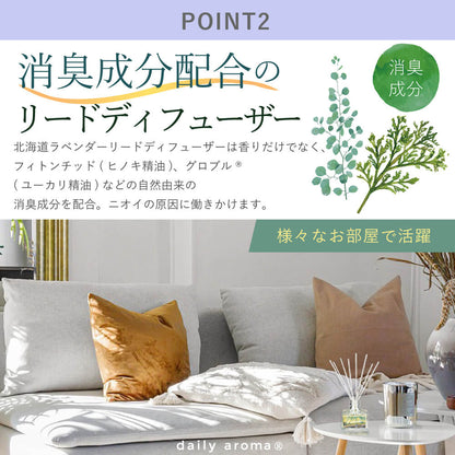 リードディフューザー ≪北海道ラベンダー≫