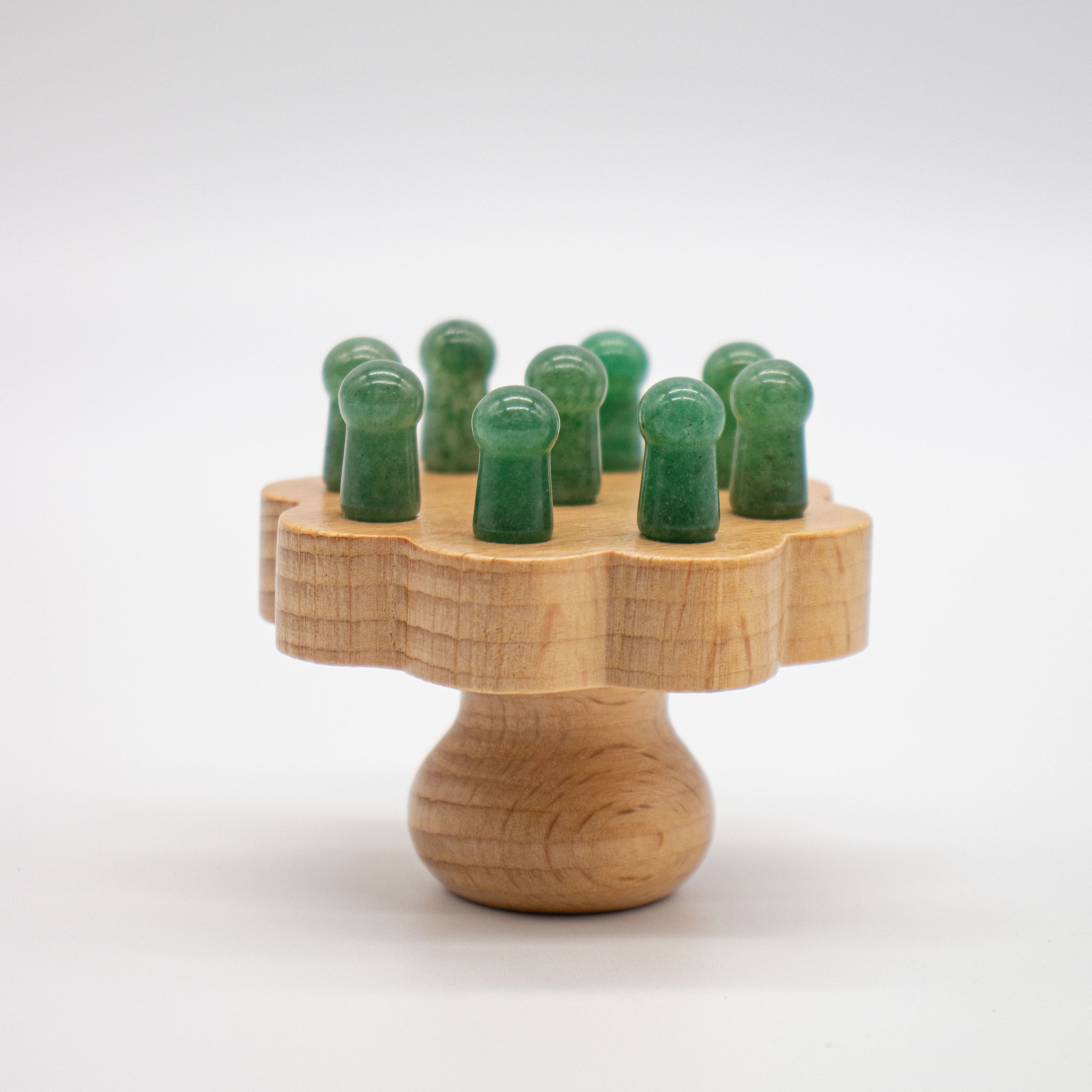 9 Teeth Crystal Head Massager