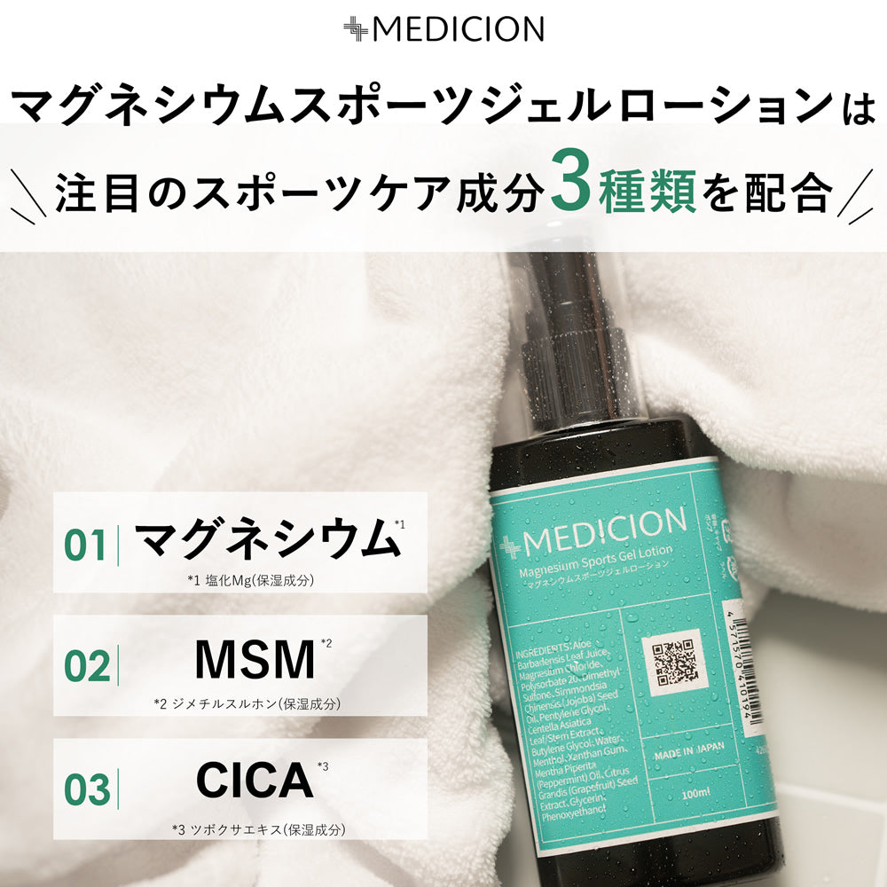 マグネシウムジェルローション