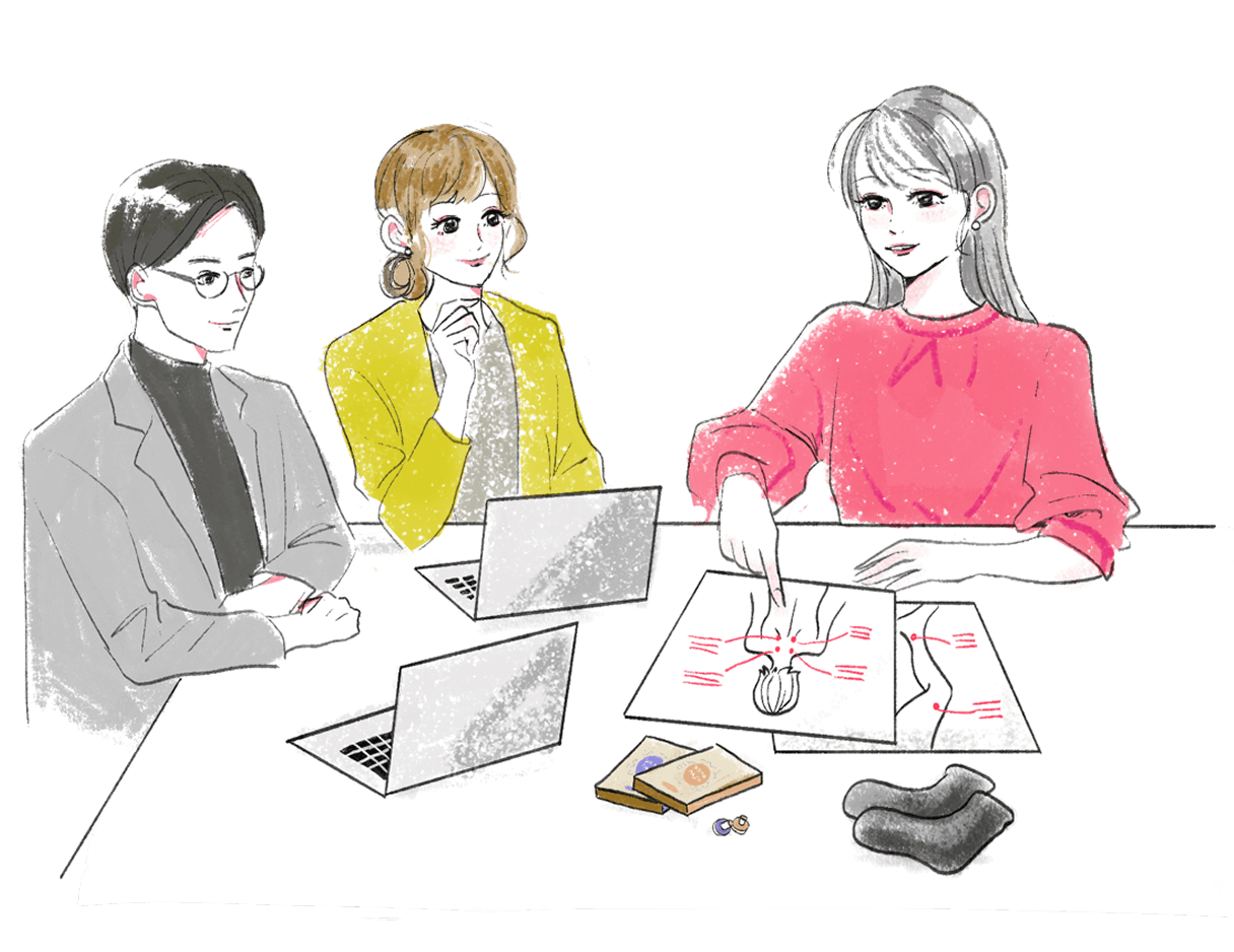 会議中の様子イメージ画像